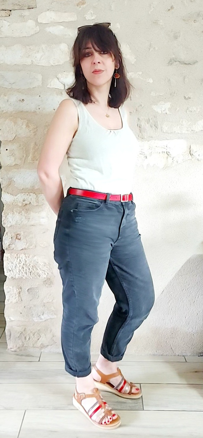 Sandales compensées cuir talon